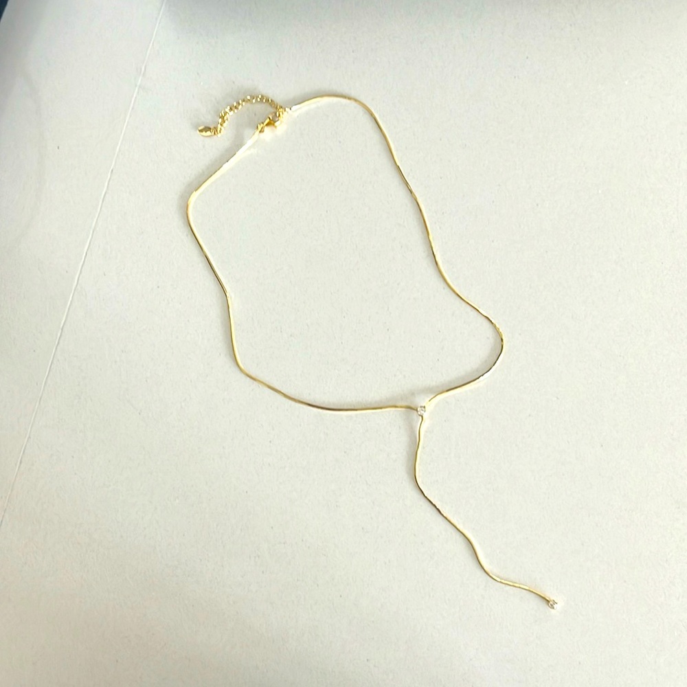 925 sterling silver gold plated necklace